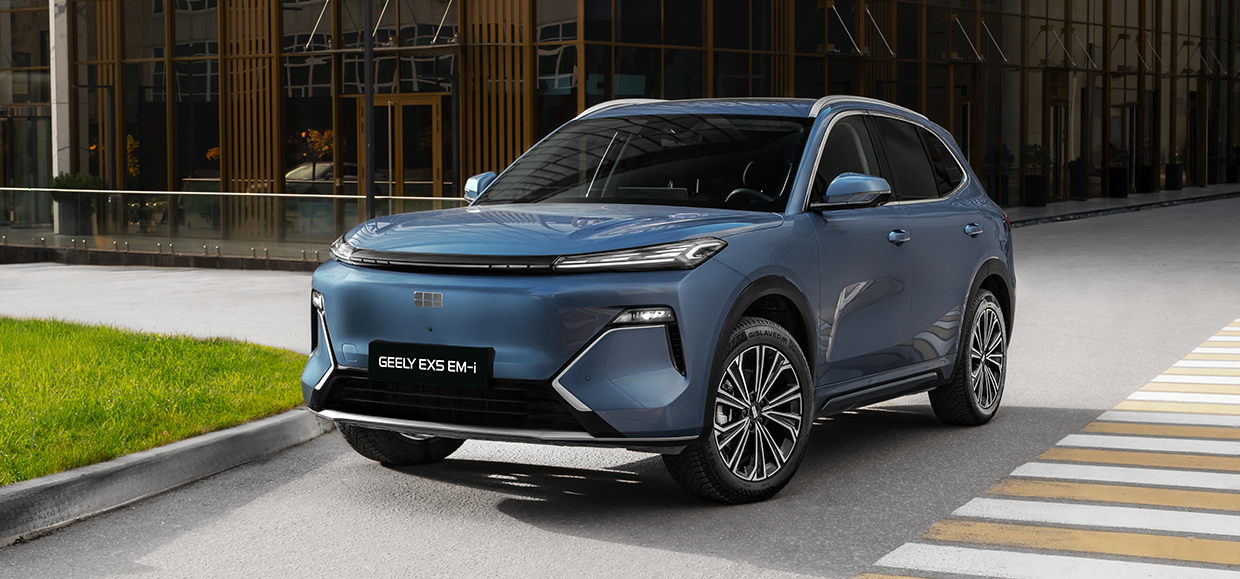 Geely EX5 EM-i – лидер по продажам среди гибридов в июне!